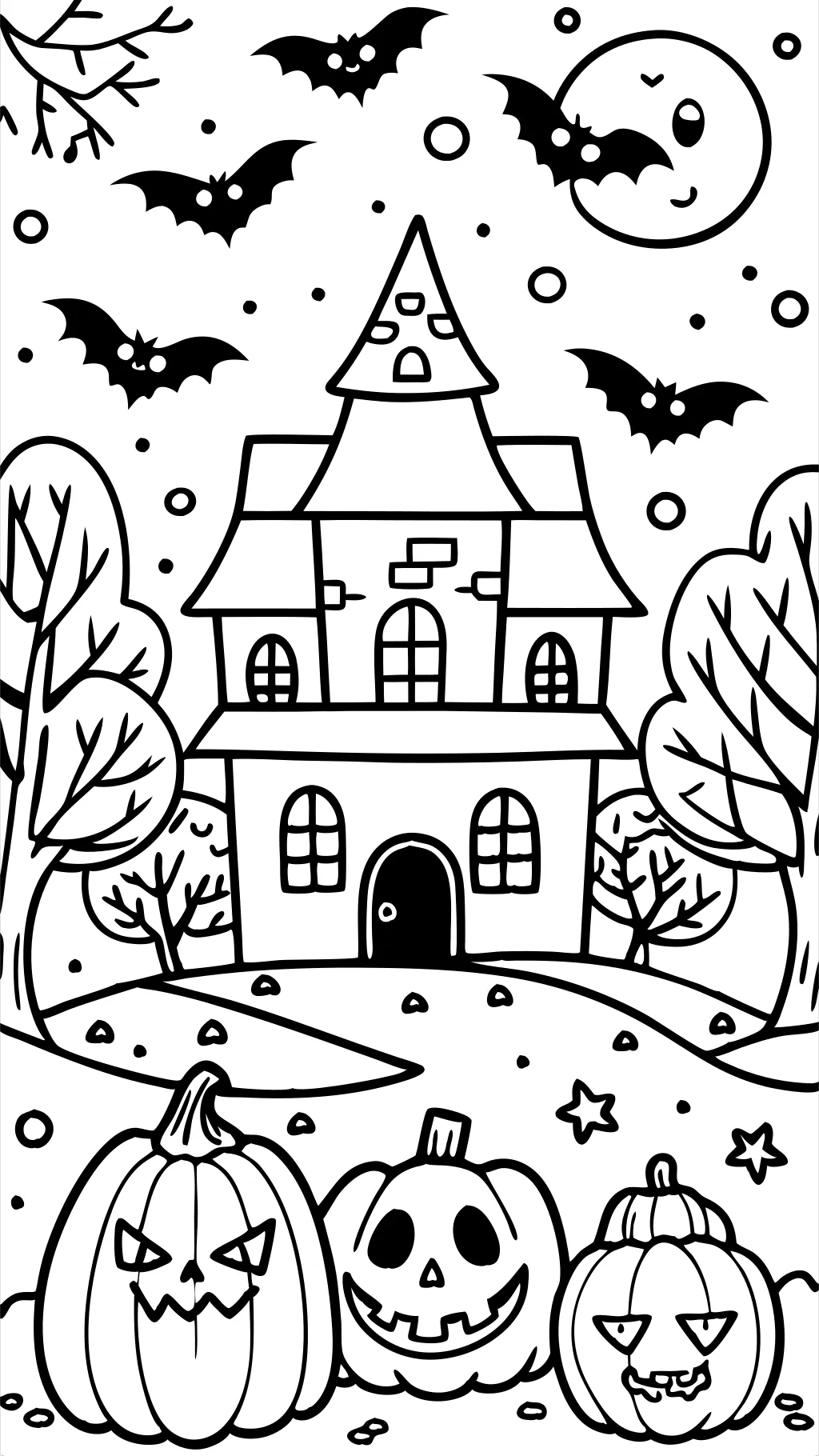 coloriages d’automne d’Halloween